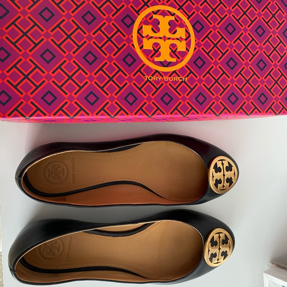 Tory Burch Benton Ballet Flats, 8 US